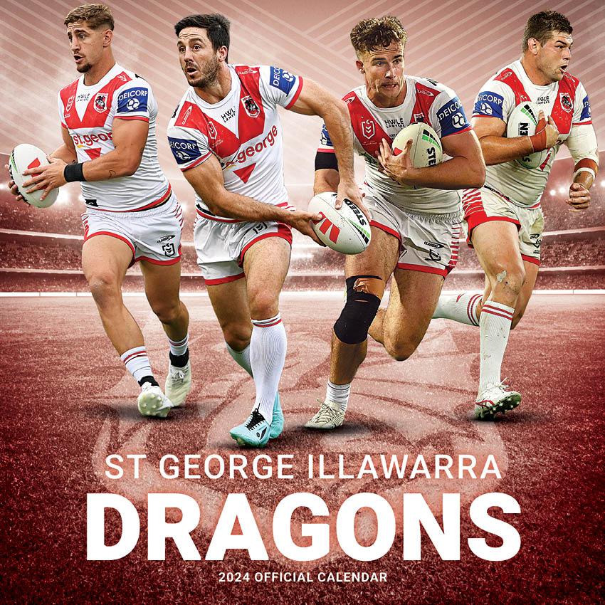 St-George-Illawarra-Dragons-Dragons 2024 Calendar
