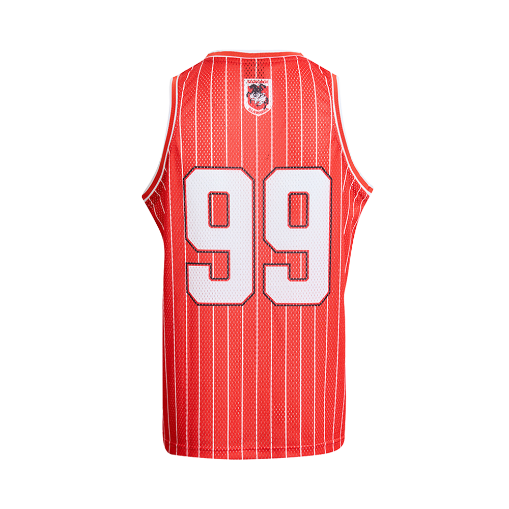 St-George-Illawarra-Dragons-Dragons Adult Basketball Singlet