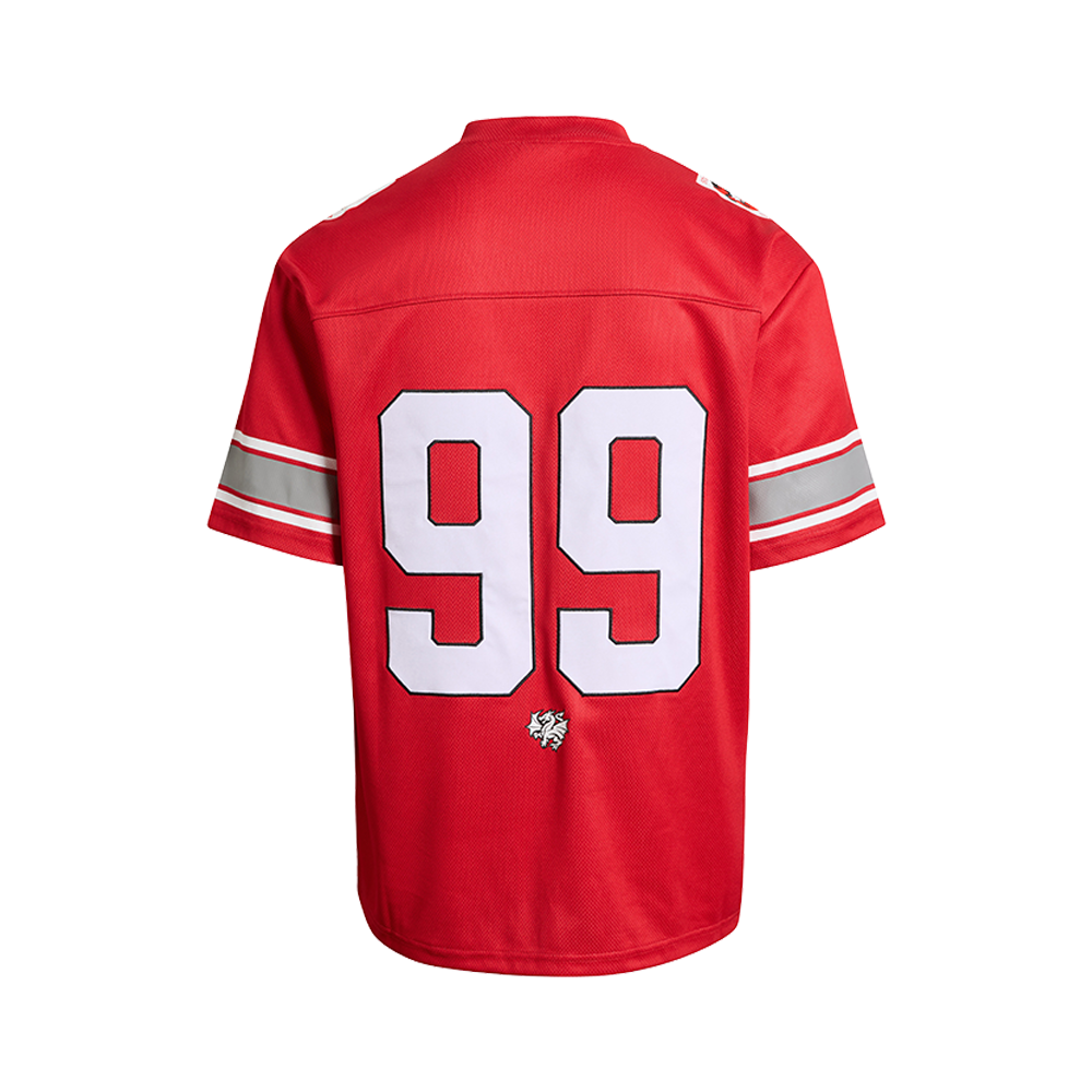 St-George-Illawarra-Dragons-Dragons Adult Gridiron Mesh Jersey