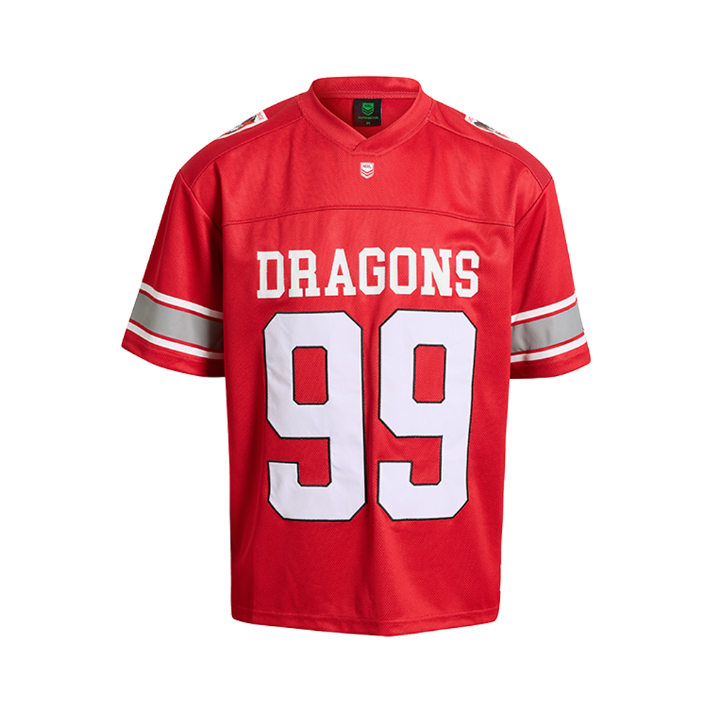 St-George-Illawarra-Dragons-Dragons Adult Gridiron Mesh Jersey