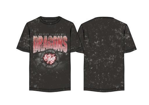 St-George-Illawarra-Dragons-Dragons Adult Washed T-Shirt