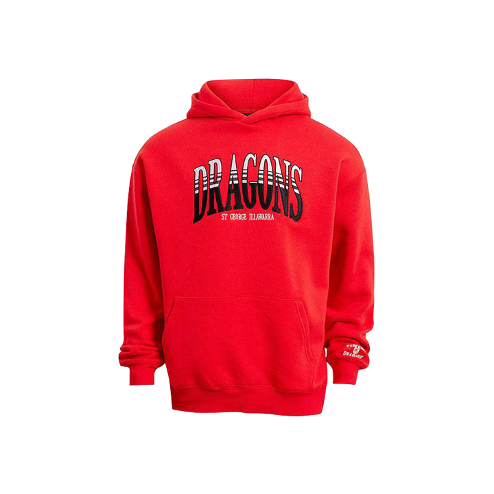 St-George-Illawarra-Dragons-Dragons Adult's Banner Hoodie