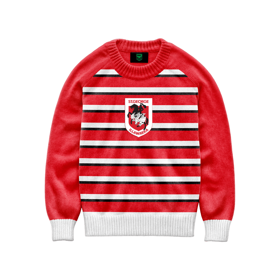 St-George-Illawarra-Dragons-Dragons Crossbar Kids Jumper