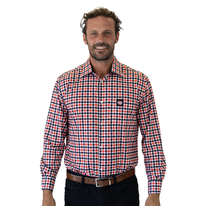 St-George-Illawarra-Dragons-Dragons Crossfield Business Shirt