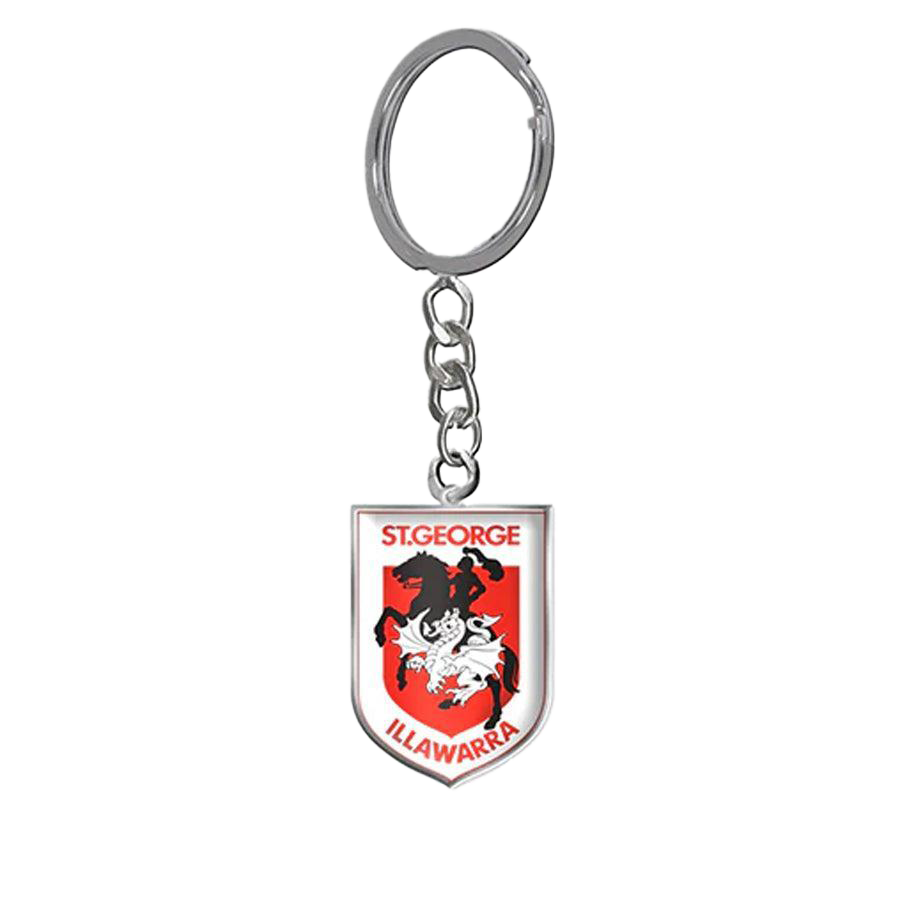 St-George-Illawarra-Dragons-Dragons Enamel Logo Keyring