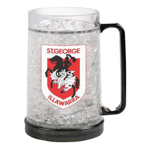 St-George-Illawarra-Dragons-Dragons Ezy Freeze Mug - Clear