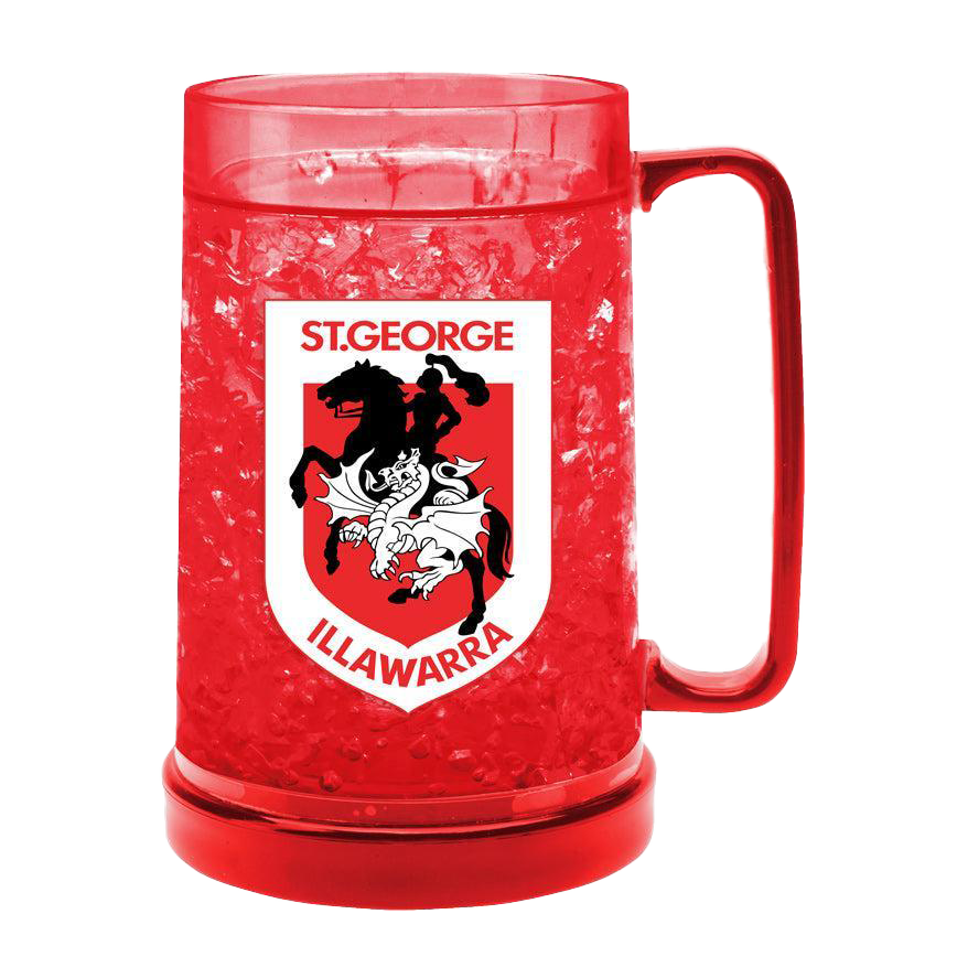 St-George-Illawarra-Dragons-Dragons Ezy Freeze Mug - Red