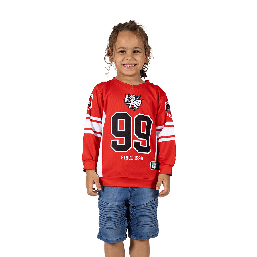St-George-Illawarra-Dragons-Dragons Infant Quarterback Pullover