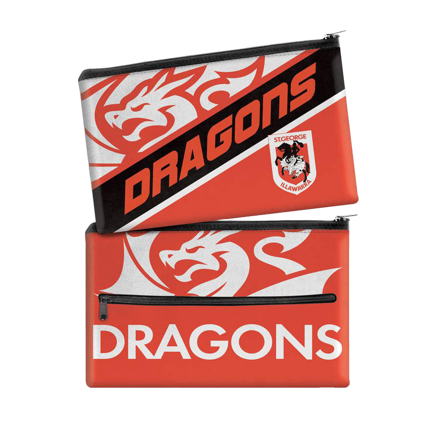 St-George-Illawarra-Dragons-Dragons Large Pencil Case
