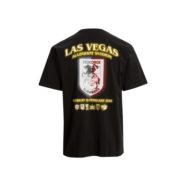 St-George-Illawarra-Dragons-Dragons Las Vegas 2026 Adult T-Shirt