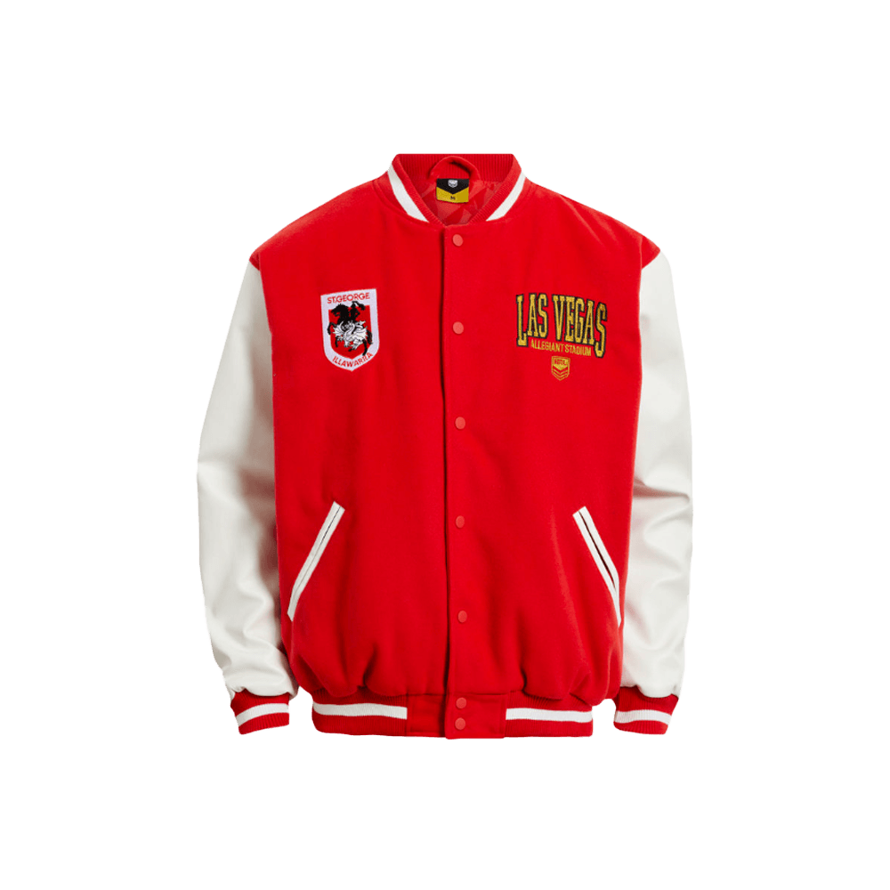 St-George-Illawarra-Dragons-Dragons Las Vegas Varsity Jacket