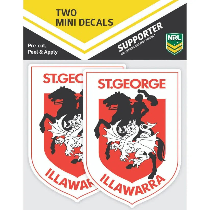 St-George-Illawarra-Dragons-Dragons Mini Decal