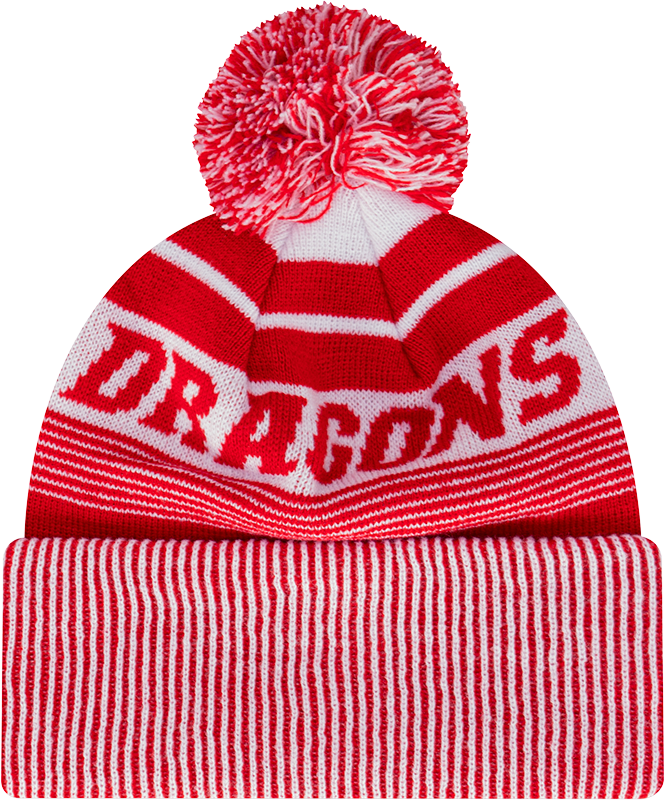 St-George-Illawarra-Dragons-Dragons New Era Speed Knitted Beanie