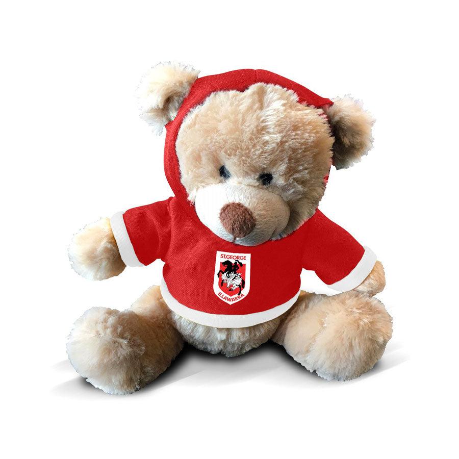 St-George-Illawarra-Dragons-Dragons Plush Teddy With Hoodie