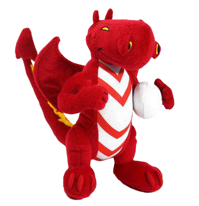 St-George-Illawarra-Dragons-Dragons Scorch Plush Mascot