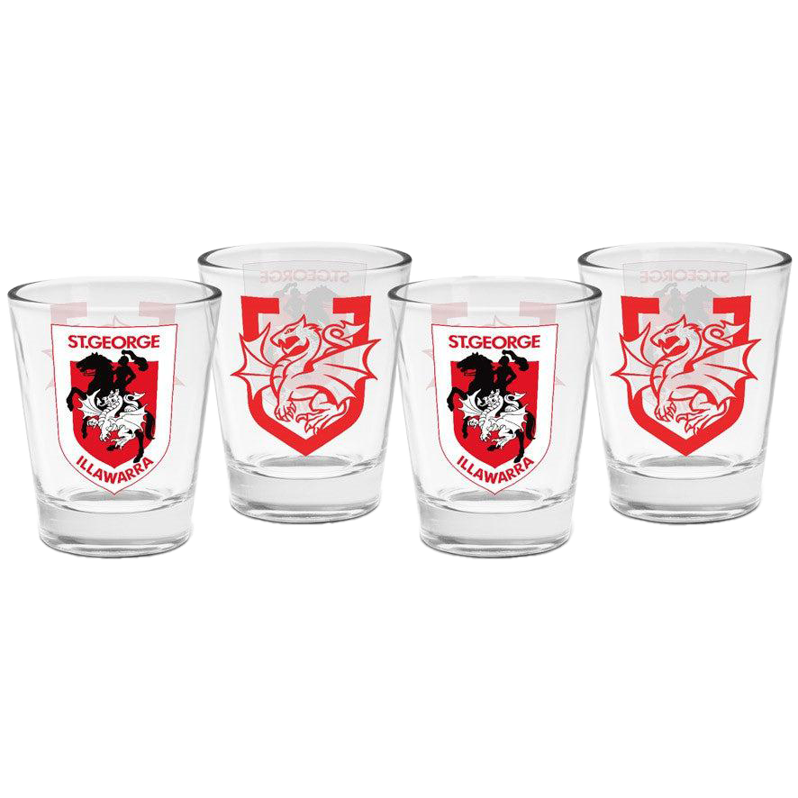 St-George-Illawarra-Dragons-Dragons Shot Glasses