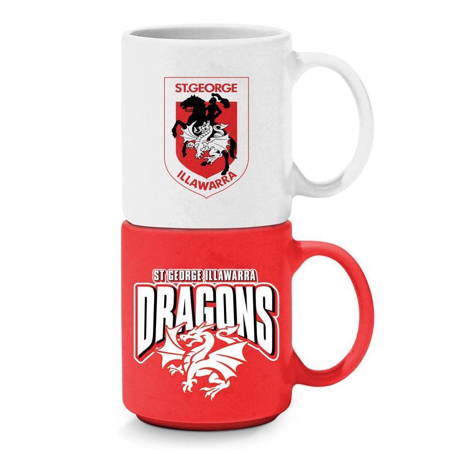 St-George-Illawarra-Dragons-Dragons Stackable Mugs