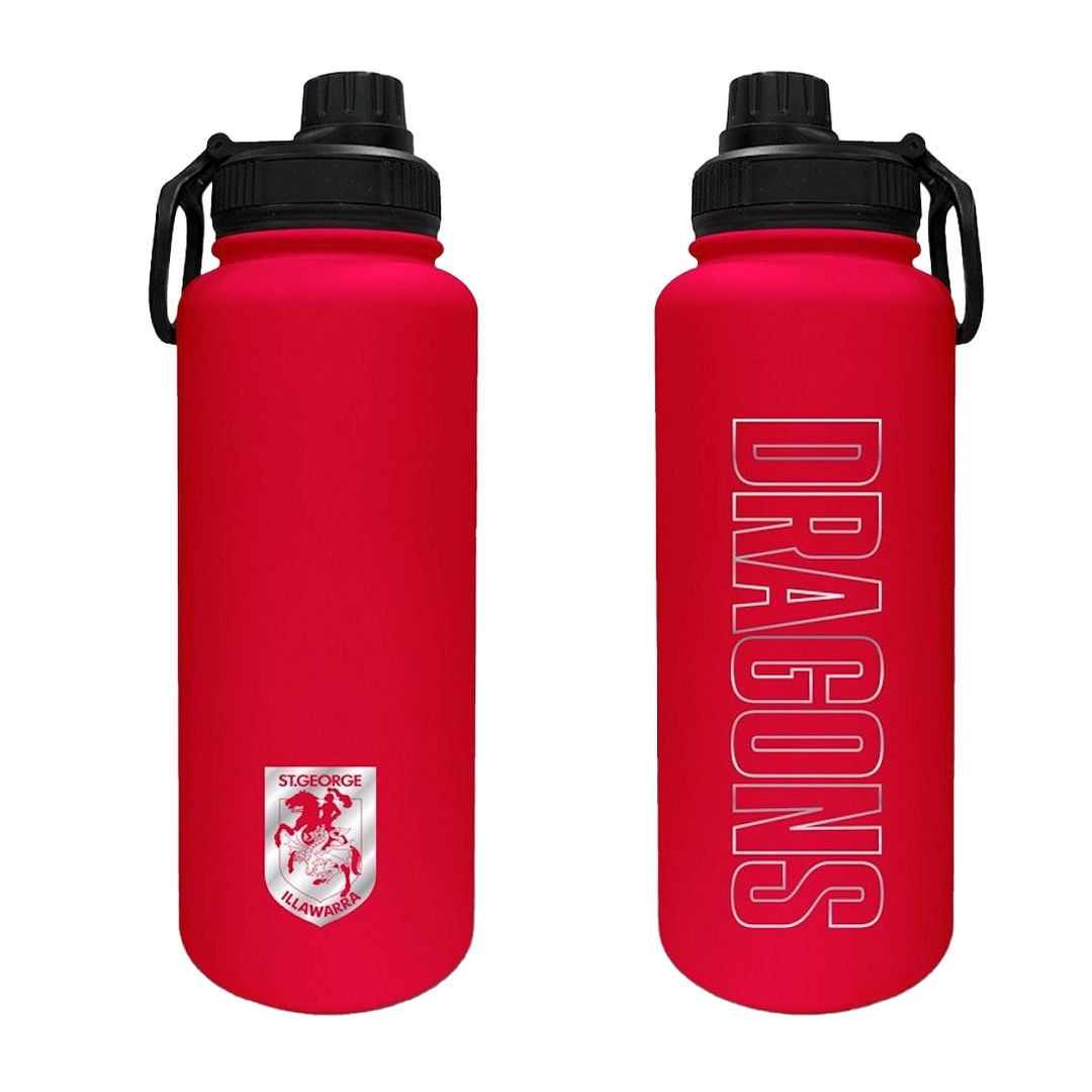 St-George-Illawarra-Dragons-Dragons Stainless Steel 960ML Drink Bottle