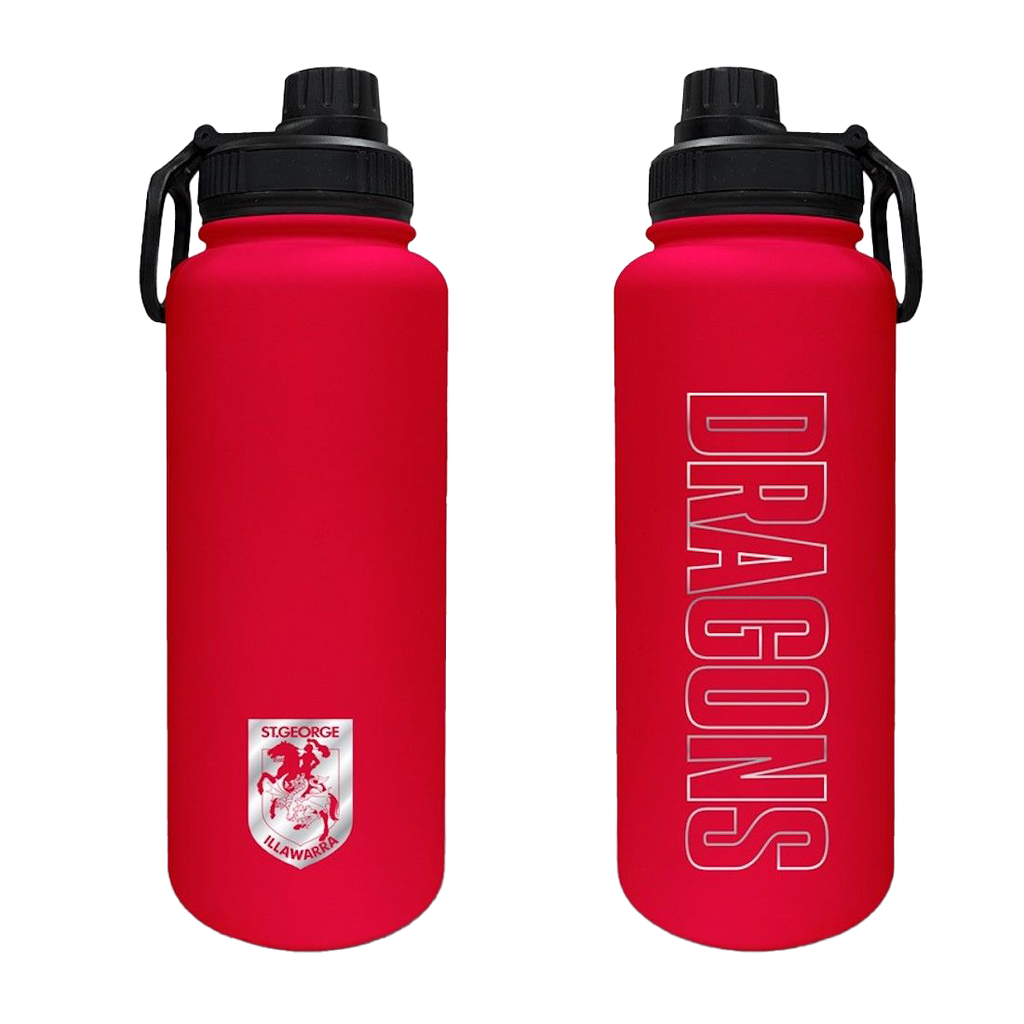St-George-Illawarra-Dragons-Dragons Stainless Steel 960ML Drink Bottle