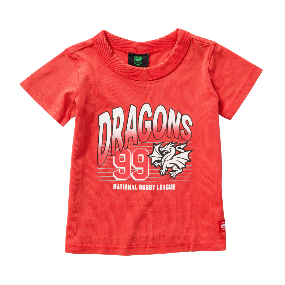 St-George-Illawarra-Dragons-Dragons Toddler Washed Tee