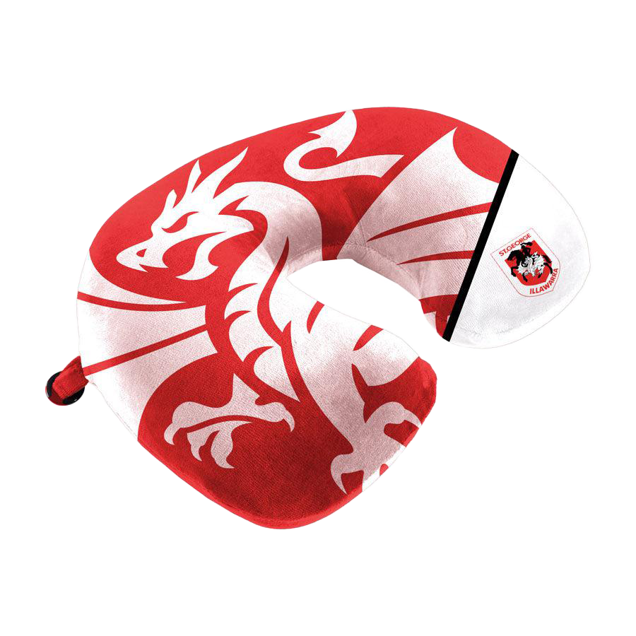 St-George-Illawarra-Dragons-Dragons Travel Pillow