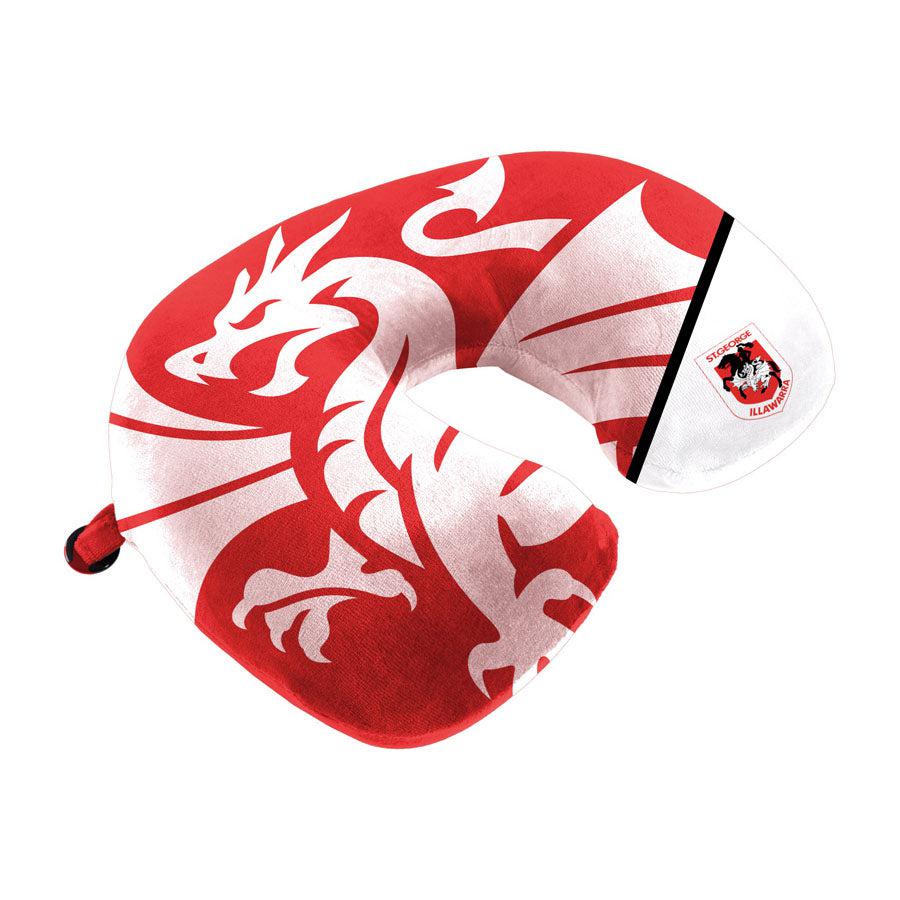 St-George-Illawarra-Dragons-Dragons Travel Pillow