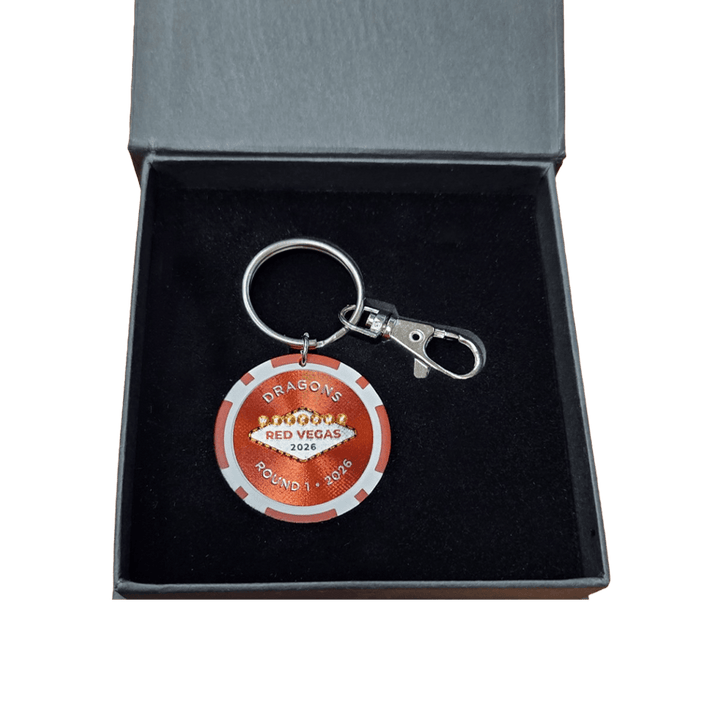 St-George-Illawarra-Dragons-Dragons Vegas Poker Chip Keyring