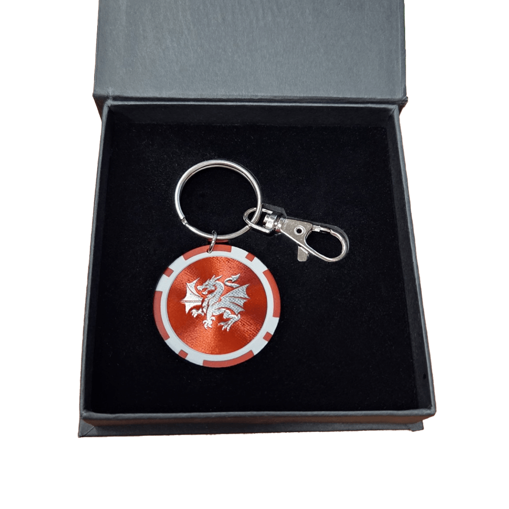 St-George-Illawarra-Dragons-Dragons Vegas Poker Chip Keyring