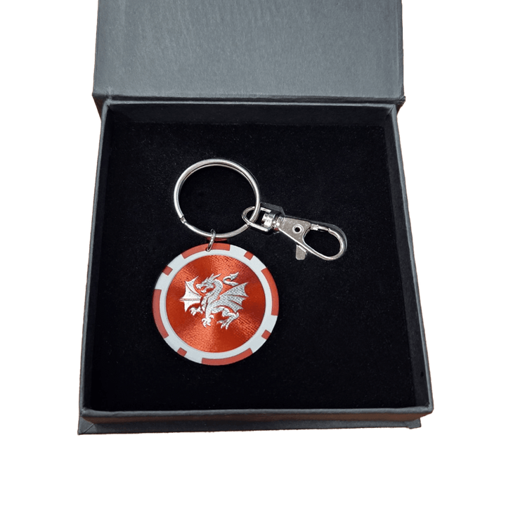 St-George-Illawarra-Dragons-Dragons Vegas Poker Chip Keyring