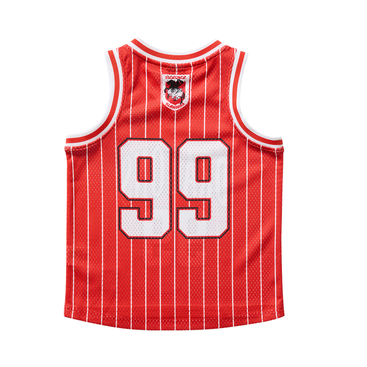 St-George-Illawarra-Dragons-Dragons Youth Basketball Singlet