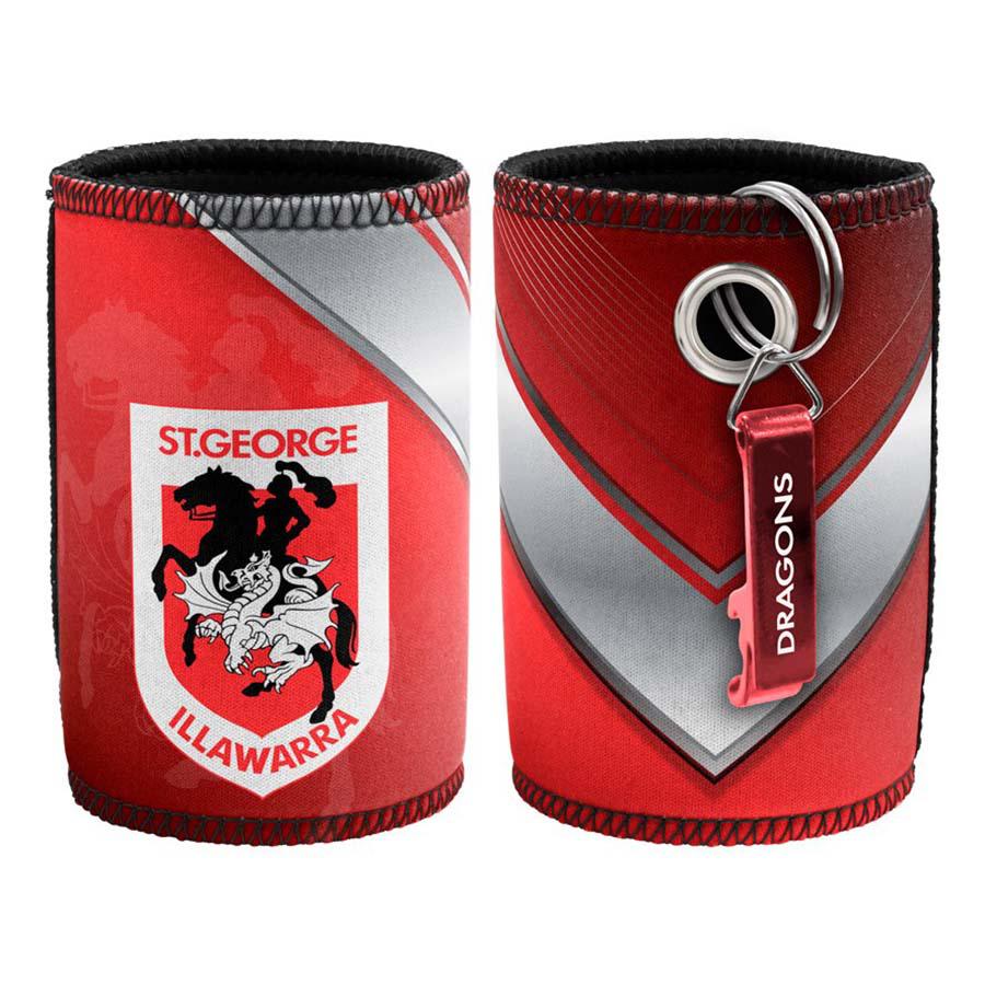 St-George-Illawarra-Dragons-LE Can Cooler - w/ Bottle Opener