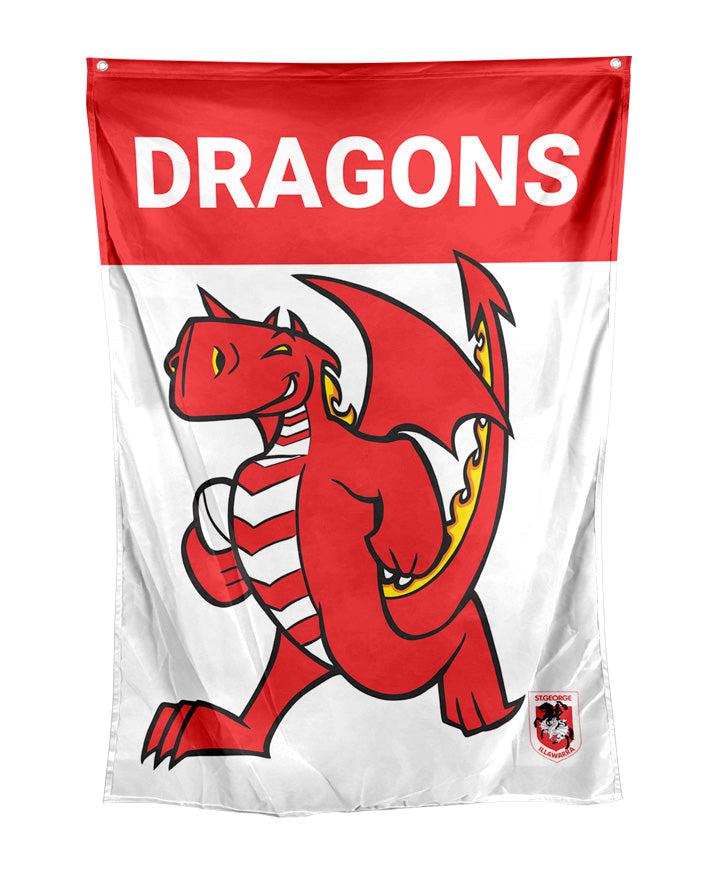 St-George-Illawarra-Dragons-LE Flag Mascot Cape