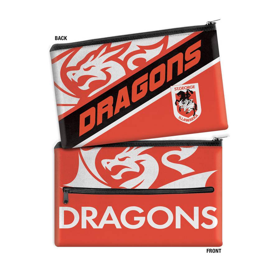 St-George-Illawarra-Dragons-LE Pencil Case Large