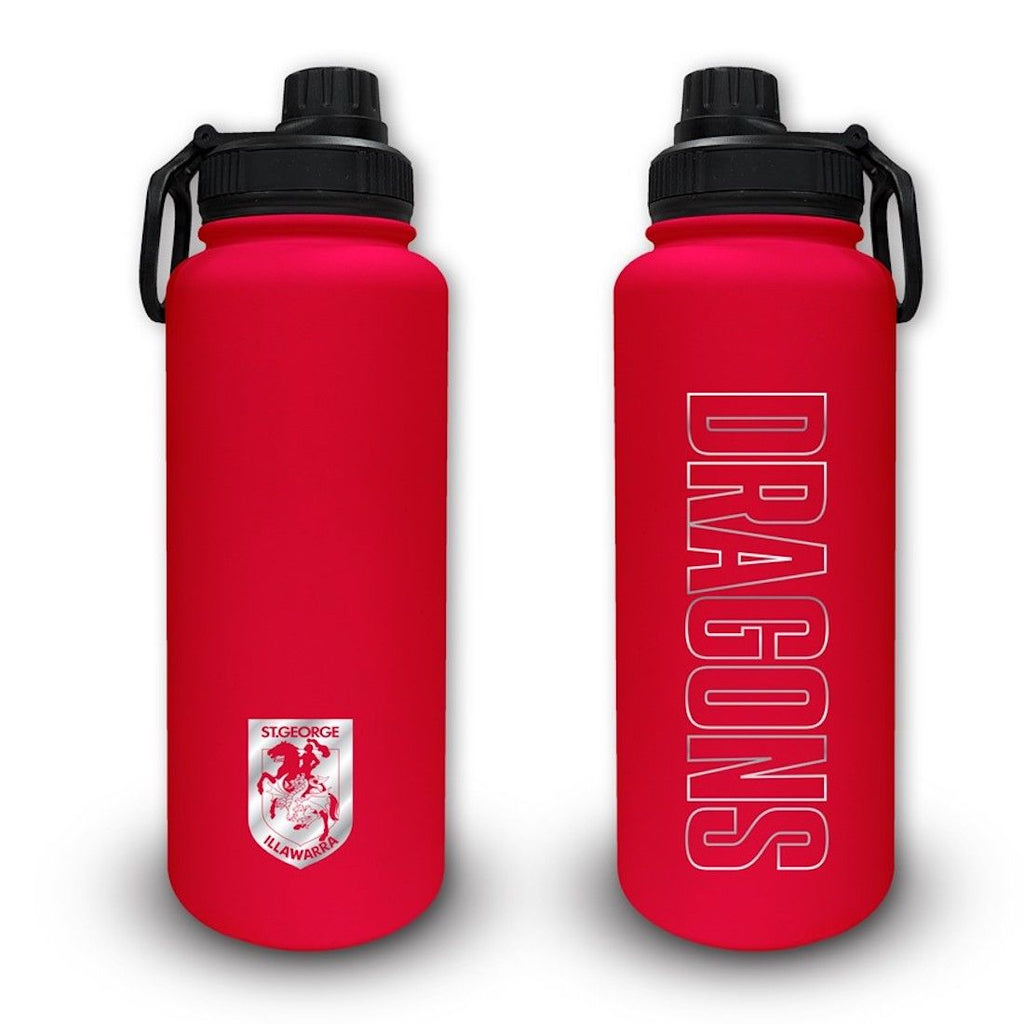 St-George-Illawarra-Dragons-LE Stainless Steel 960ML Drink Bottle