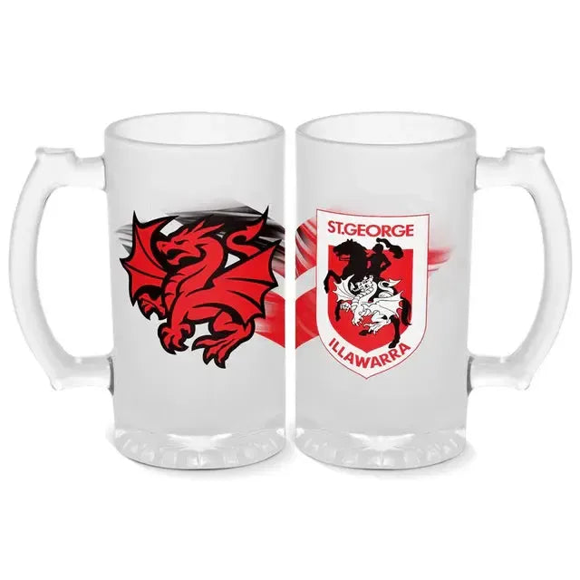 St-George-Illawarra-Dragons-LE Stein Frosted