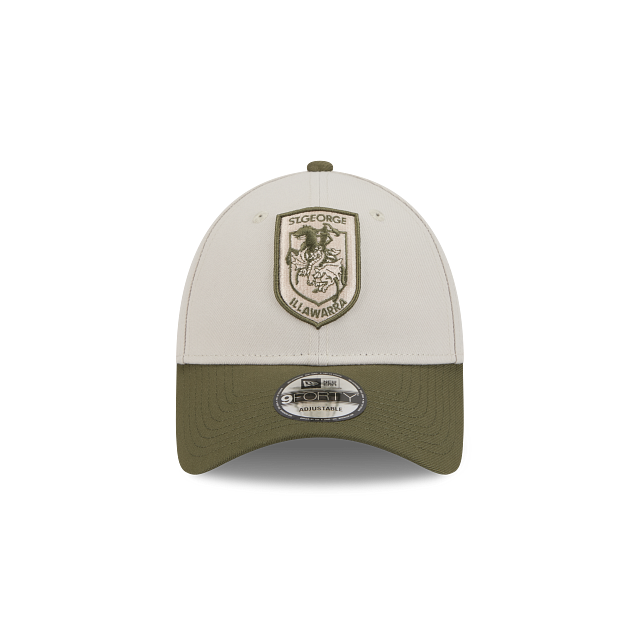 St-George-Illawarra-Dragons-New Era 2Tone Stone/Dark Brush 9Forty CS