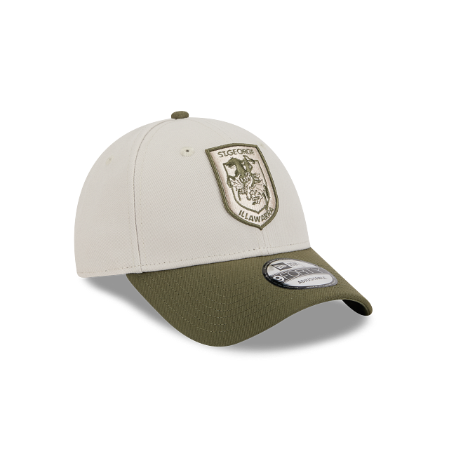St-George-Illawarra-Dragons-New Era 2Tone Stone/Dark Brush 9Forty CS