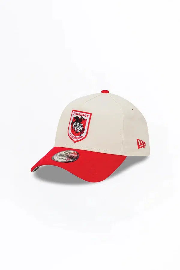 St-George-Illawarra-Dragons-New Era 9Forty A-Frame White/Red