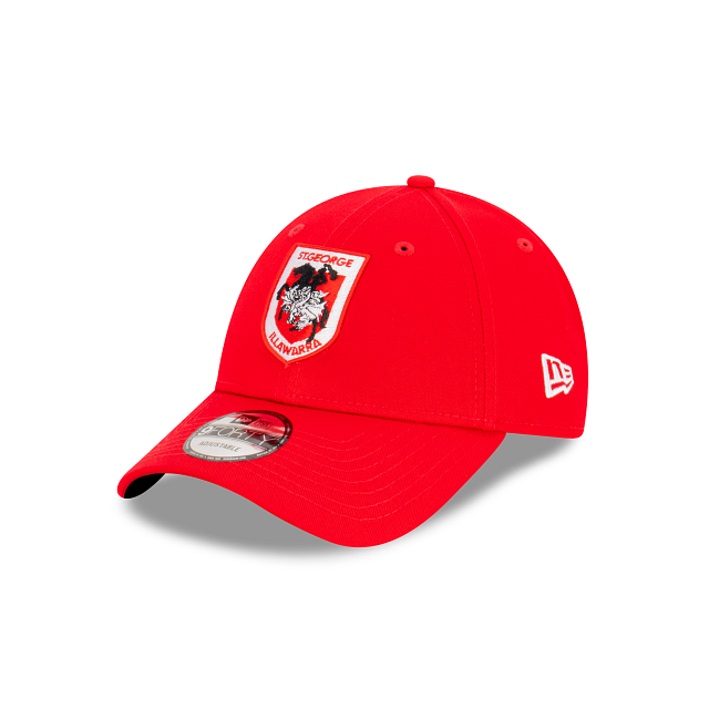 St-George-Illawarra-Dragons-New Era 9Forty Red Cloth Strap Cap