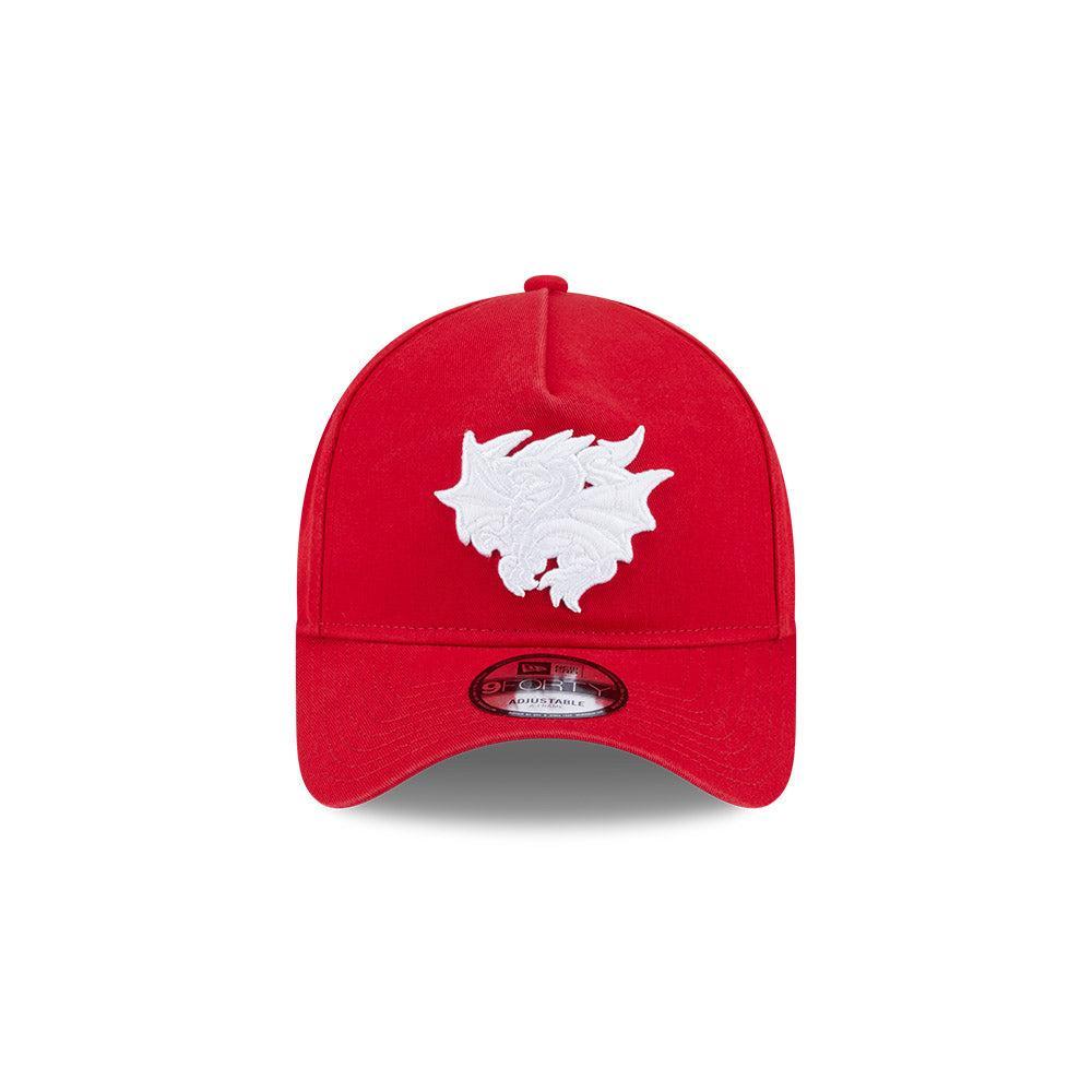 St-George-Illawarra-Dragons-New Era 9Forty Washed Team Colours Cap