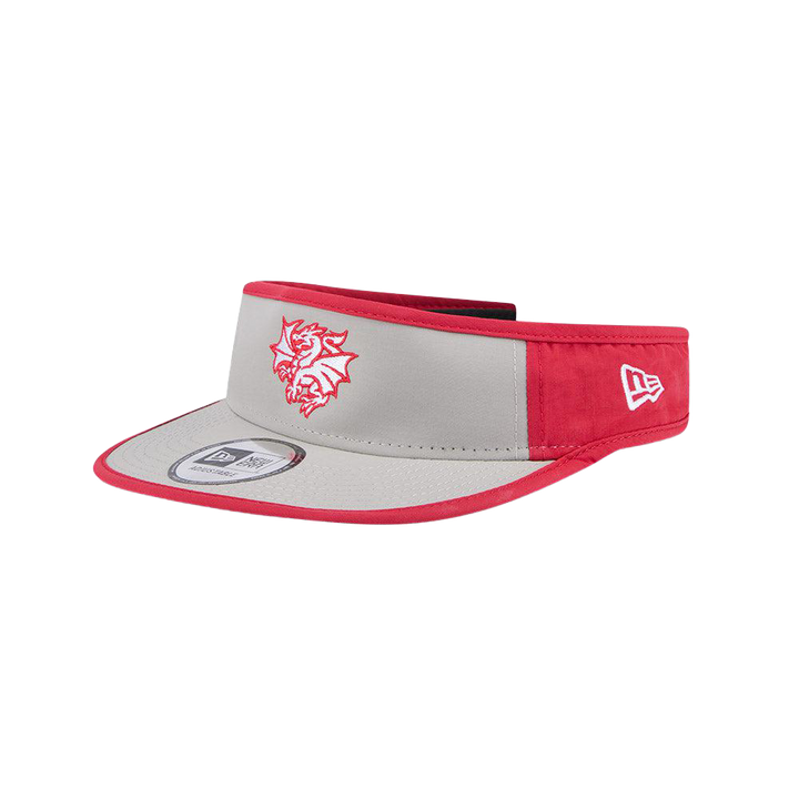 St-George-Illawarra-Dragons-New Era Dragons 2025 Team Official Visor