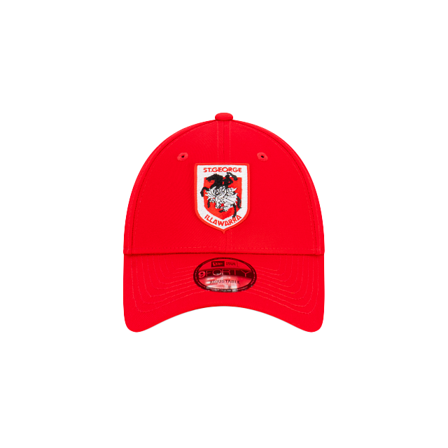 St-George-Illawarra-Dragons-New Era Dragons 9Forty Red Cloth Strap Cap