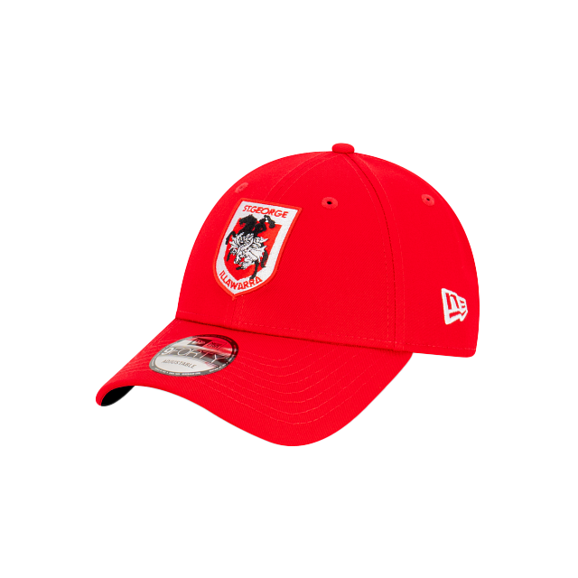 St-George-Illawarra-Dragons-New Era Dragons 9Forty Red Cloth Strap Cap