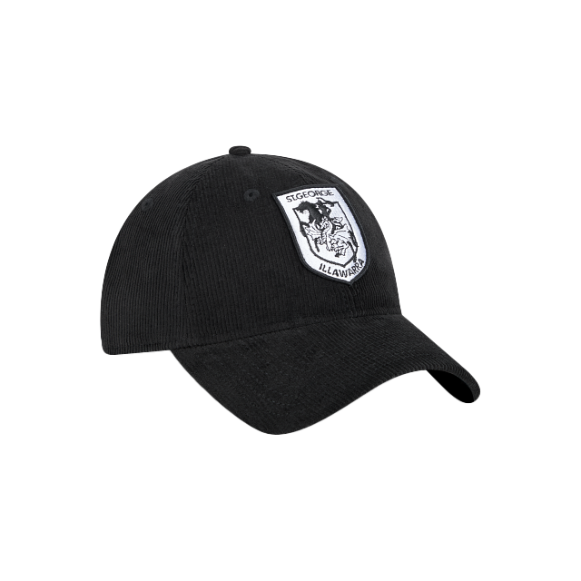 St-George-Illawarra-Dragons-New Era Dragons Black Cord 9Twenty CS