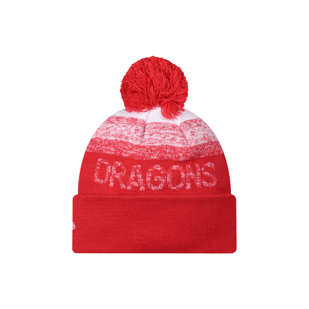 St-George-Illawarra-Dragons-New Era Dragons Ombre Marl Pom Knit