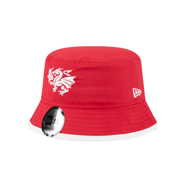 St-George-Illawarra-Dragons-New Era Dragons Team Official 2026 Bucket Hat