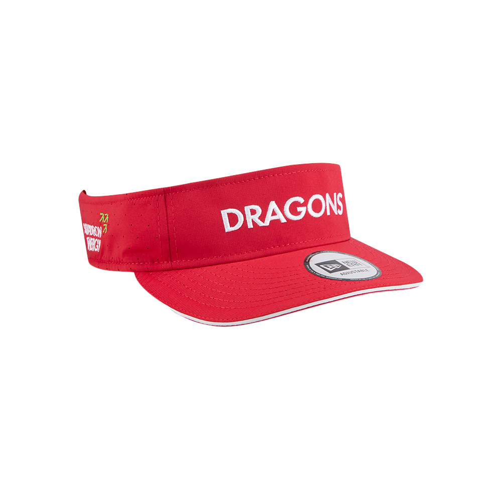 St-George-Illawarra-Dragons-New Era Dragons Team Official 2026 Visor