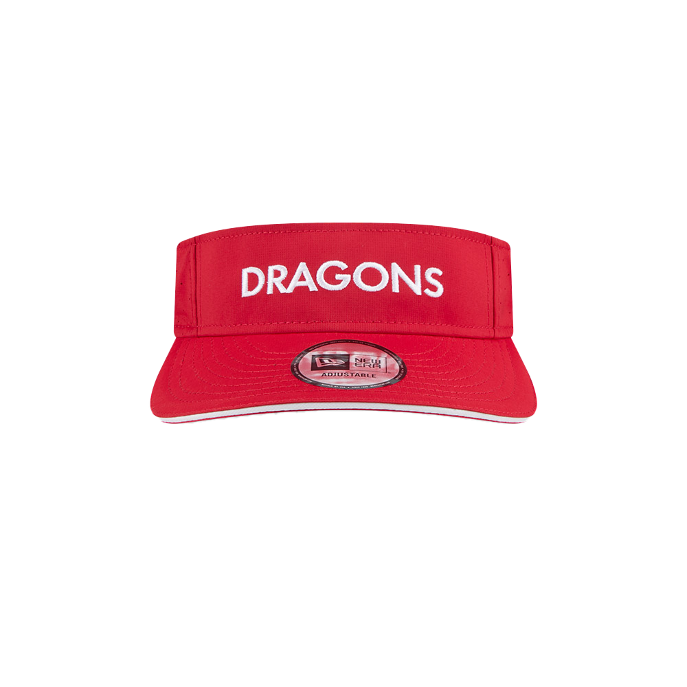 St-George-Illawarra-Dragons-New Era Dragons Team Official 2026 Visor