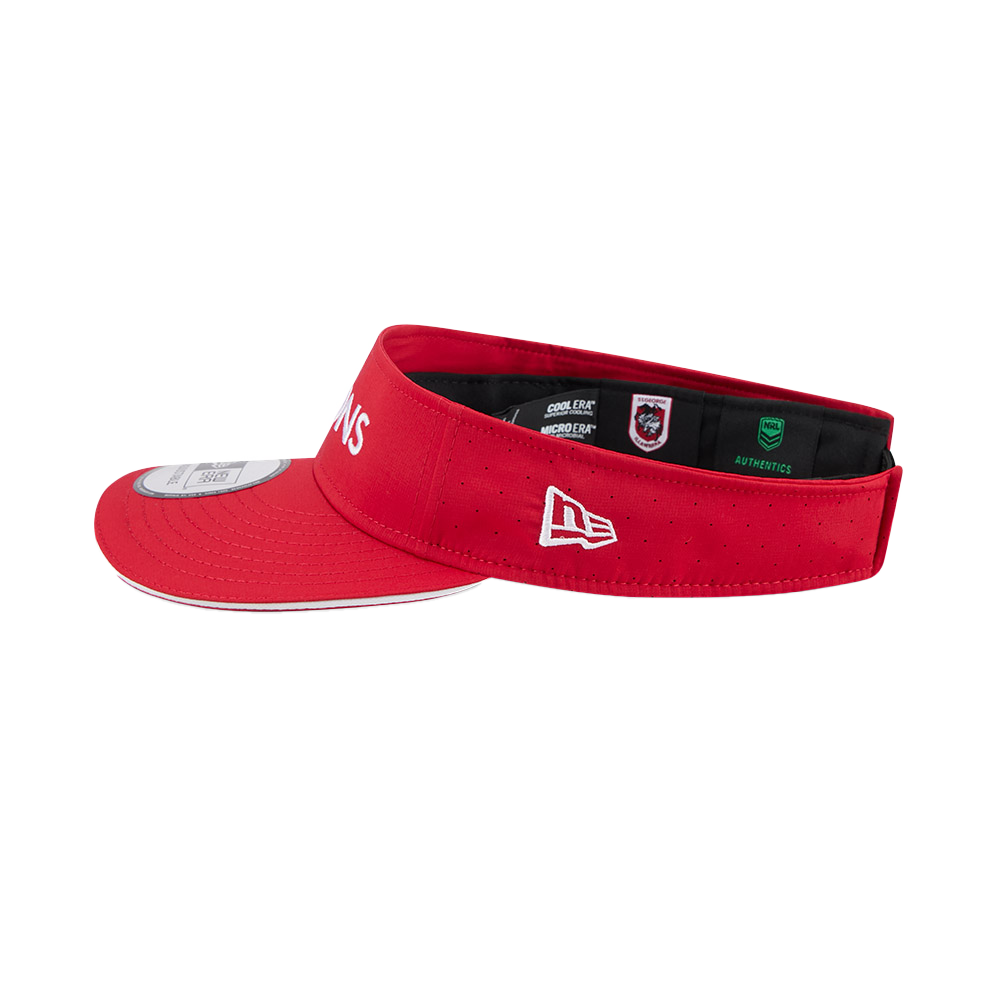St-George-Illawarra-Dragons-New Era Dragons Team Official 2026 Visor