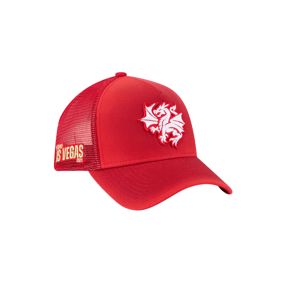 St-George-Illawarra-Dragons-New Era Dragons Vegas 9Forty Trucker Cap